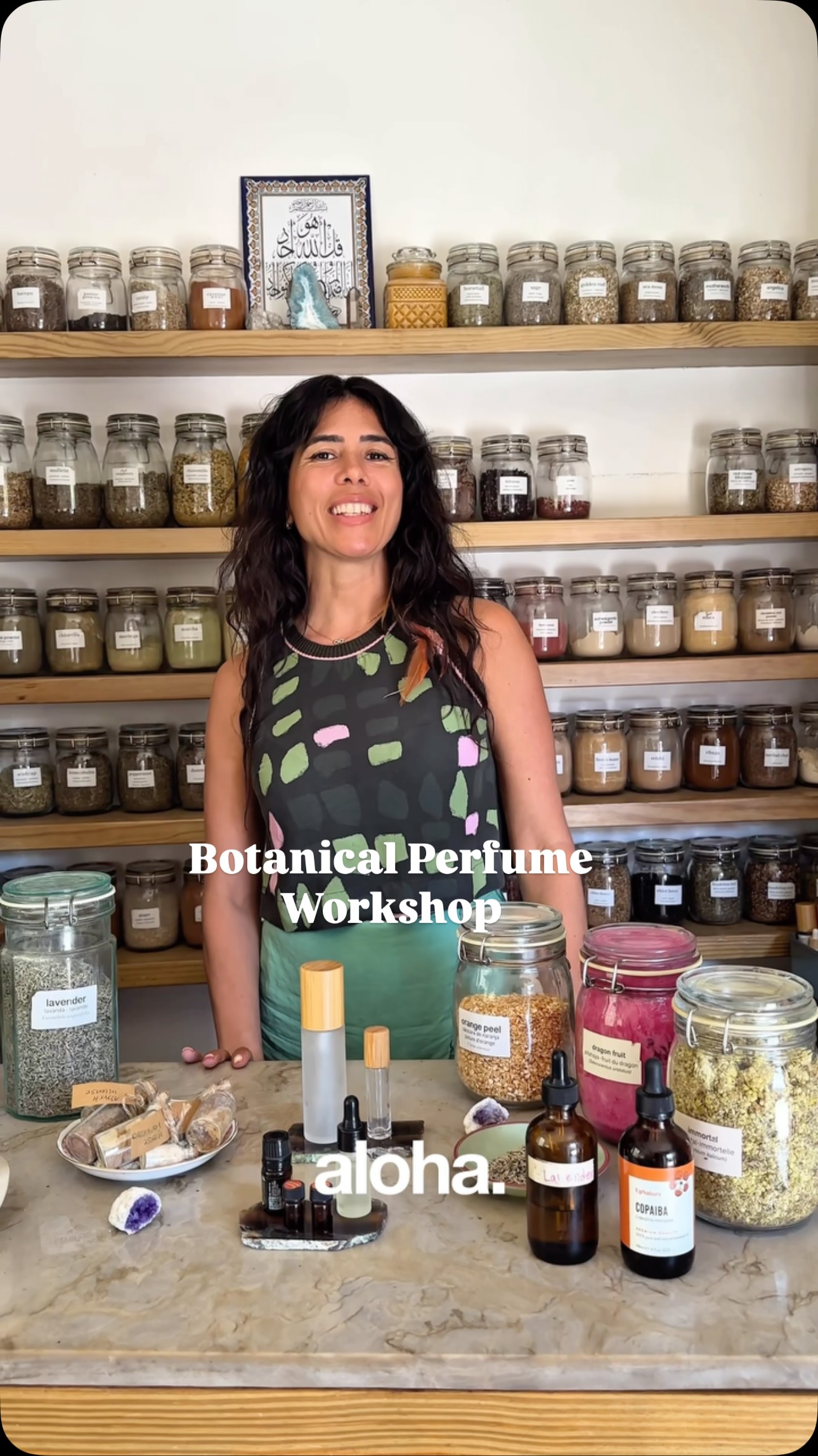 CREATE YOUR OWN SIGNATURE PERFUME 🌿✨

This Friday, come create a scent that feels completely your own.

We’ll explore different essential oils — how they smell, their properties, and how they can influence mood, emotions + the limbic system.

You’ll learn the art of perfume blending using:

🌿 Base notes — the foundation
🌸 Heart notes — the body of your perfume
✨ Top notes — the first impression

Smell, explore + choose the oils that call to you, then create your own signature blend.

You’ll leave with your choice of a roll-on oil perfume OR a botanical perfume mist, made by you to take home. 🤍

📅 Friday, October 9
🕔 5:00–6:30 PM
📍 Herbalista Apothecary, Cabarete
✨ RD$1,500
🌿 Only 5 spots left

Book your spot now by DM